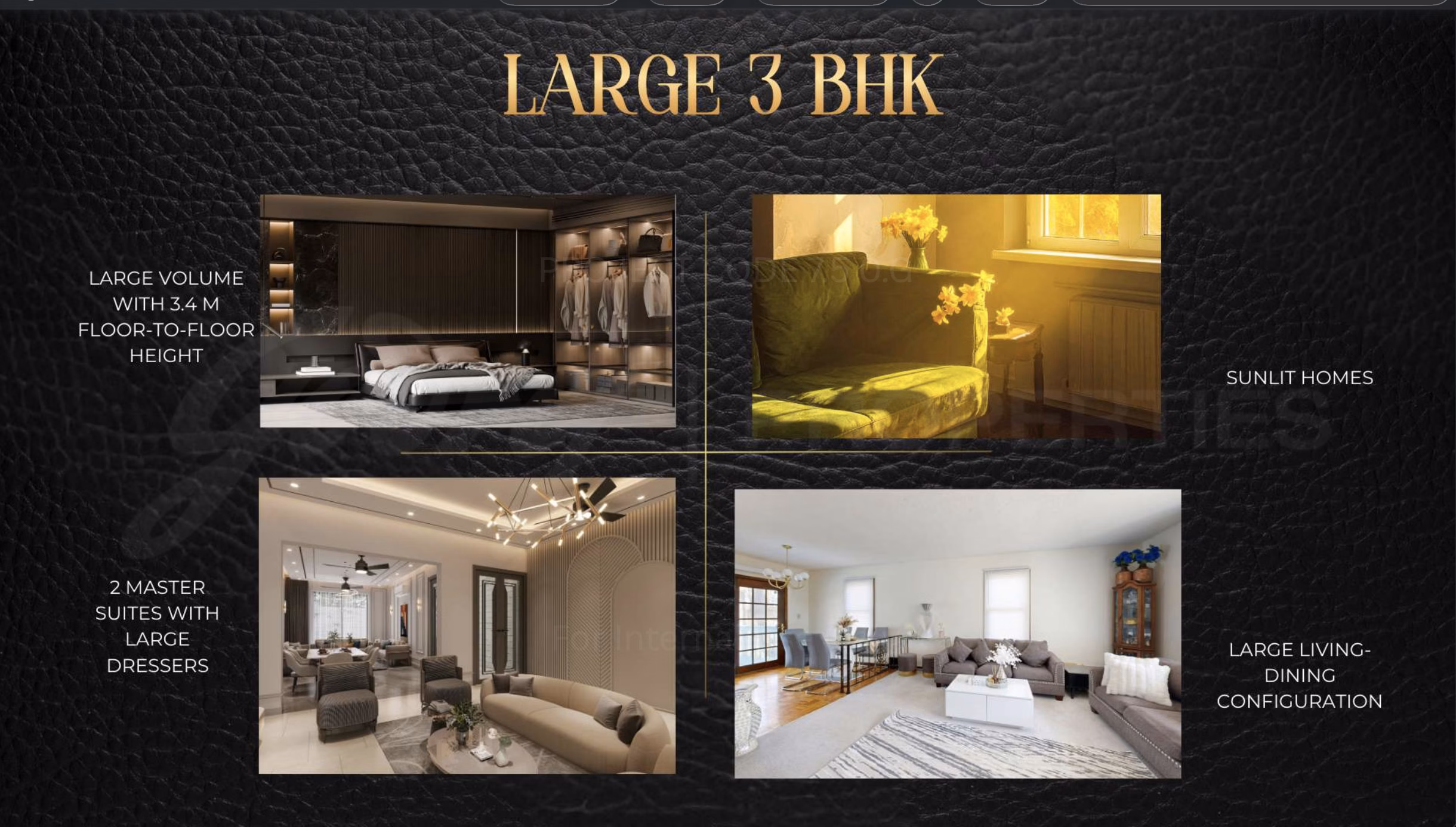 3 BHK + Utility Details