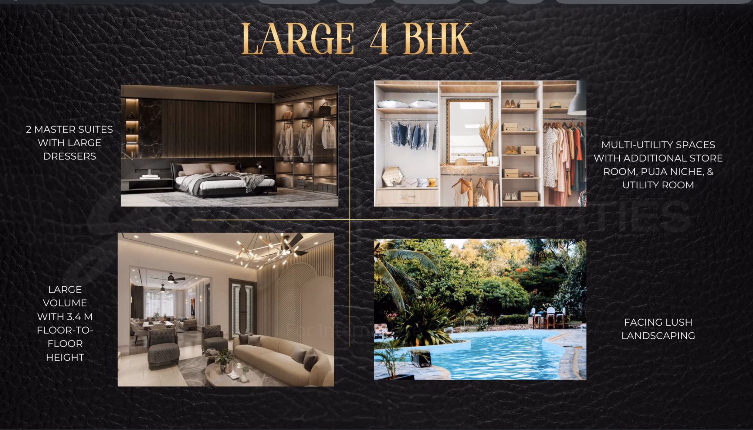 4 BHK + Utility Details